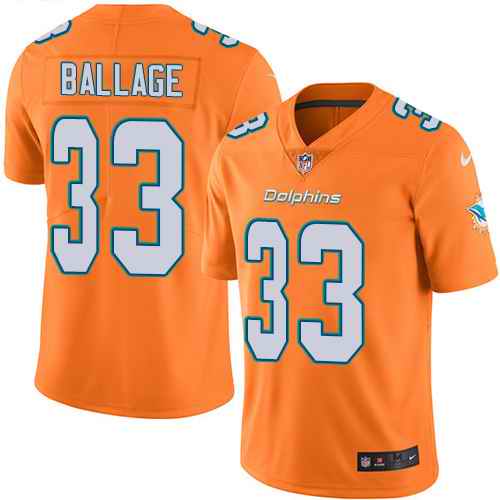 Nike Men & Women & Youth Dolphins 33 Kalen Ballage Orange NFL Vapor Untouchable Limited Jersey,We sell and wholesale Nike Men & Women & Youth Dolphins 33 Kalen Ballage Orange NFL Vapor Untouchable Limited Jersey on line form chian!
